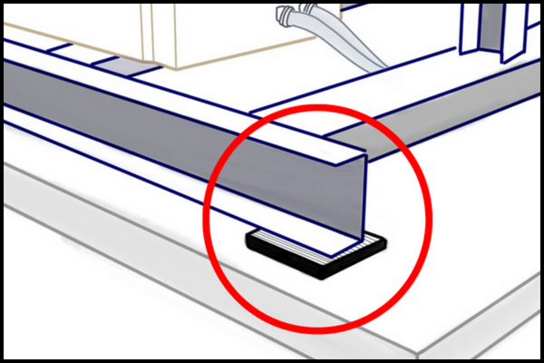 almohadilla antivibratoria